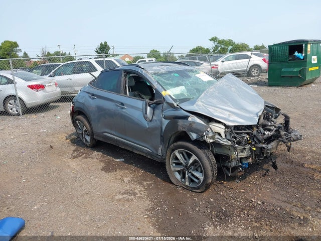 2020 Hyundai Kona Ultimate მანქანა იყიდება აუქციონზე, vin: KM8K53A54LU422142, აუქციონის ნომერი: 45620421