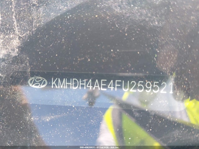 2015 Hyundai Elantra Se მანქანა იყიდება აუქციონზე, vin: KMHDH4AE4FU259521, აუქციონის ნომერი: 45620531