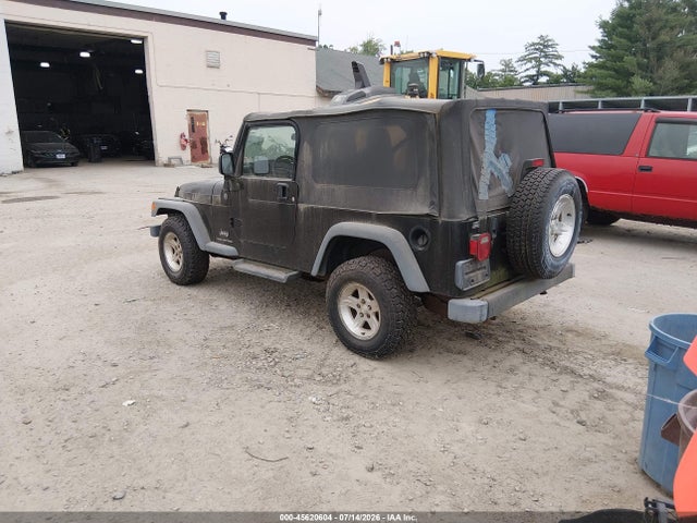 Auction sale of the 2004 Jeep Wrangler Unlimited, vin: 1J4FA49S84P787743, lot number: 45620604