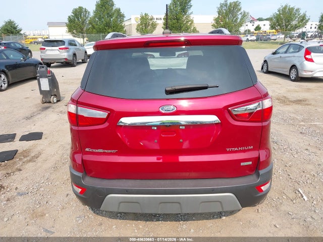 Продаж на аукціоні авто 2019 Ford Ecosport Titanium, vin: MAJ3S2KE5KC297401, номер лоту: 45620663