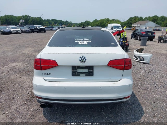 Продаж на аукціоні авто 2016 Volkswagen Jetta 2.0t Gli Se/2.0t Gli Sel, vin: 3VW4T7AJ4GM407784, номер лоту: 45620718