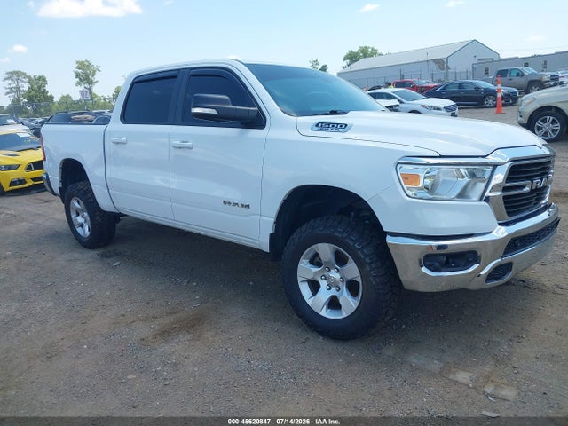 45620847 :رقم المزاد ، 1C6SRFFT6MN521579 vin ، 2021 Ram 1500 Big Horn  4x4 5'7 Box مزاد بيع