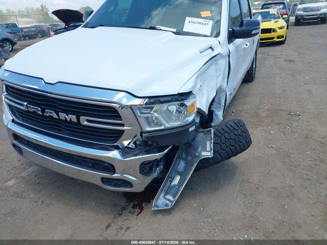 45620847 :رقم المزاد ، 1C6SRFFT6MN521579 vin ، 2021 Ram 1500 Big Horn  4x4 5'7 Box مزاد بيع