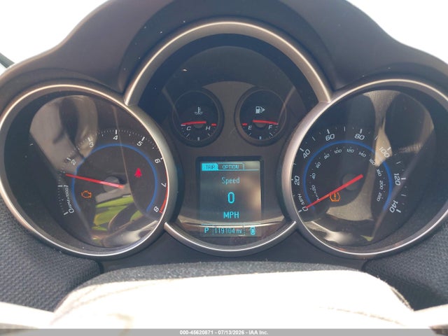 45620871 :رقم المزاد ، 1G1PC5SB9E7290859 vin ، 2014 Chevrolet Cruze 1lt Auto مزاد بيع