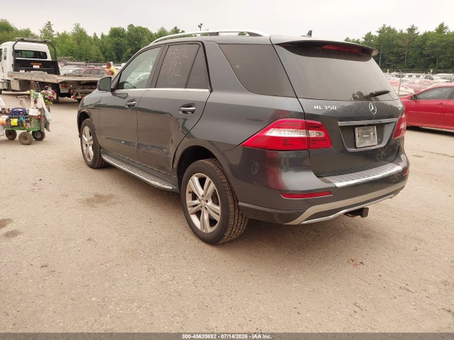 Продаж на аукціоні авто 2014 Mercedes-benz Ml 350 4matic, vin: 4JGDA5HB9EA400542, номер лоту: 45620892