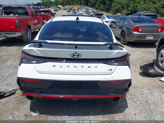 2026 Hyundai Elantra N მანქანა იყიდება აუქციონზე, vin: KMHLW4DK1TU037193, აუქციონის ნომერი: 45620901