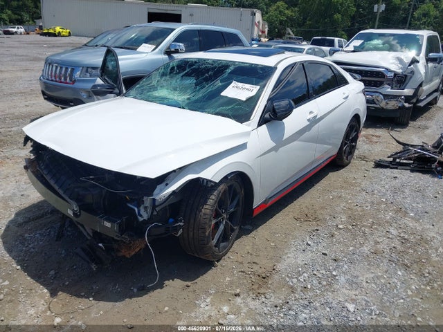 2026 Hyundai Elantra N მანქანა იყიდება აუქციონზე, vin: KMHLW4DK1TU037193, აუქციონის ნომერი: 45620901