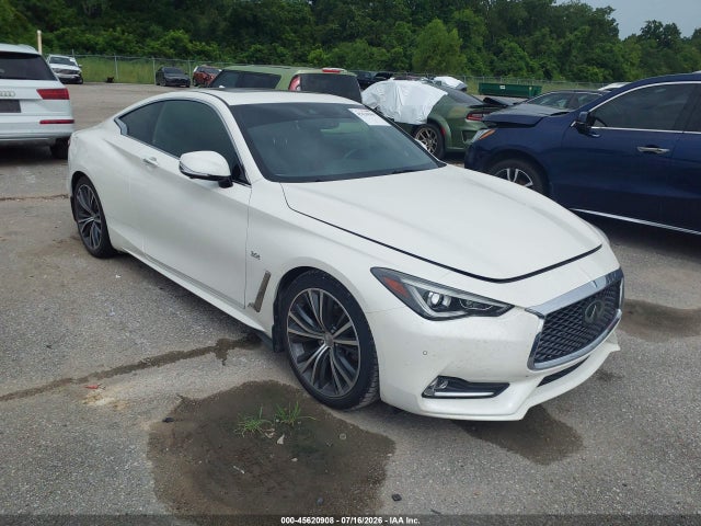 2017 Infiniti Q60 3.0t Premium მანქანა იყიდება აუქციონზე, vin: JN1EV7EK6HM360441, აუქციონის ნომერი: 45620908
