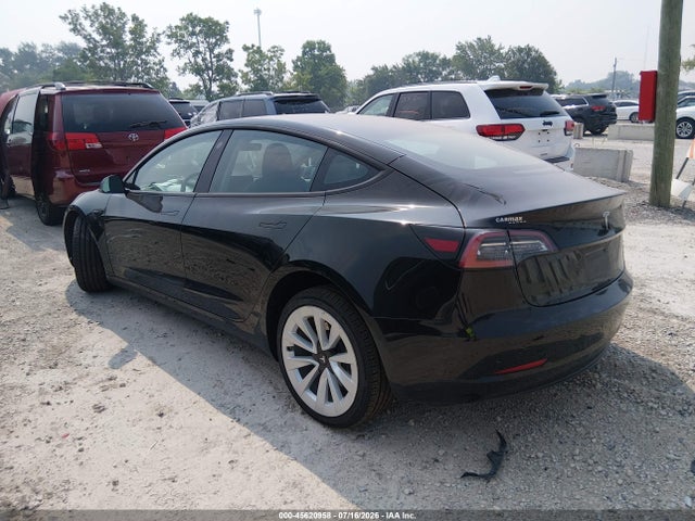 Продажа на аукционе авто 2022 Tesla Model 3 Rear-wheel Drive, vin: 5YJ3E1EA8NF351642, номер лота: 45620958