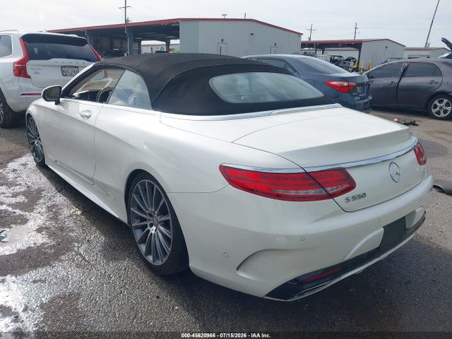 Продаж на аукціоні авто 2017 Mercedes-benz S 550, vin: WDDXK8CBXHA023544, номер лоту: 45620966
