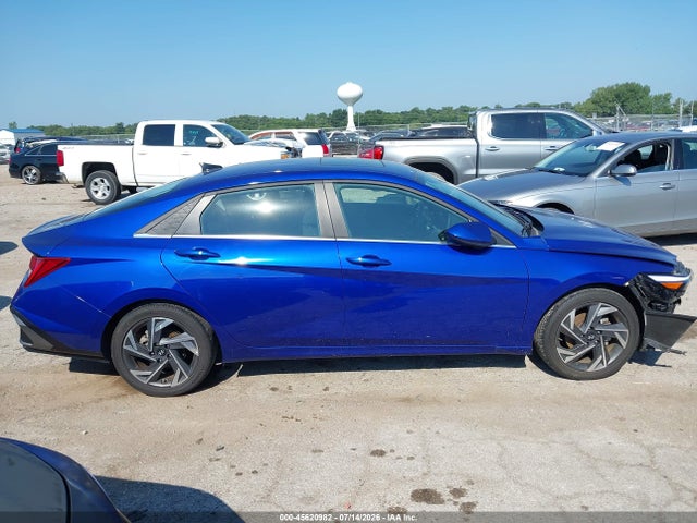 2024 Hyundai Elantra Sel მანქანა იყიდება აუქციონზე, vin: KMHLS4DG4RU647122, აუქციონის ნომერი: 45620982