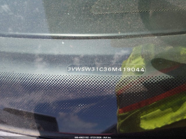 2006 Volkswagen New Beetle 2.5 მანქანა იყიდება აუქციონზე, vin: 3VWSW31C36M419044, აუქციონის ნომერი: 45621102
