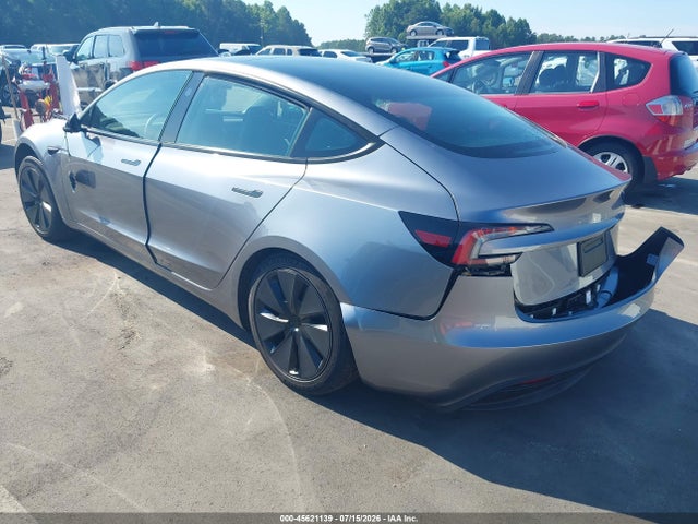 45621139 :رقم المزاد ، 5YJ3E1EA2SF076250 vin ، 2025 Tesla Model 3 Long Range Rear-wheel Drive/standard Rear-wheel Drive مزاد بيع