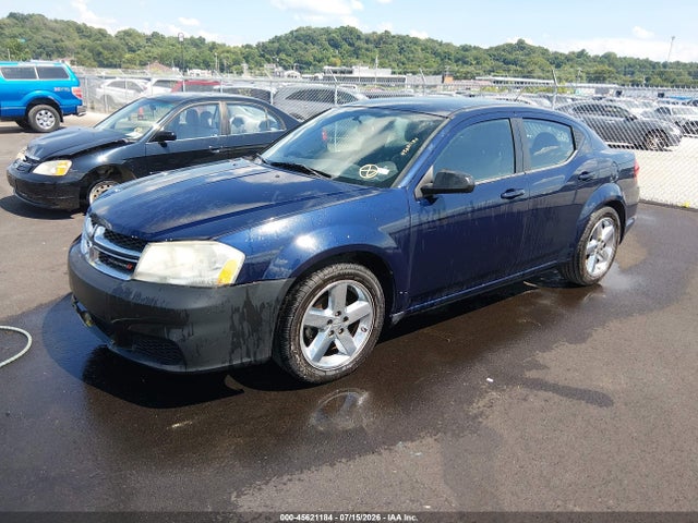 45621184 :رقم المزاد ، 1C3CDZAB9DN724949 vin ، 2013 Dodge Avenger Se مزاد بيع