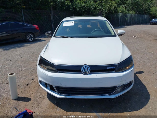 2013 Volkswagen Jetta Hybrid Sel მანქანა იყიდება აუქციონზე, vin: 3VW637AJ4DM231291, აუქციონის ნომერი: 45621219