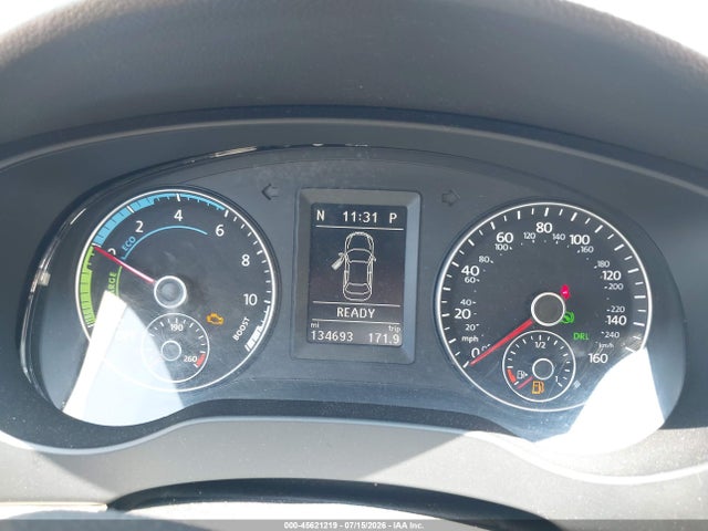 2013 Volkswagen Jetta Hybrid Sel მანქანა იყიდება აუქციონზე, vin: 3VW637AJ4DM231291, აუქციონის ნომერი: 45621219