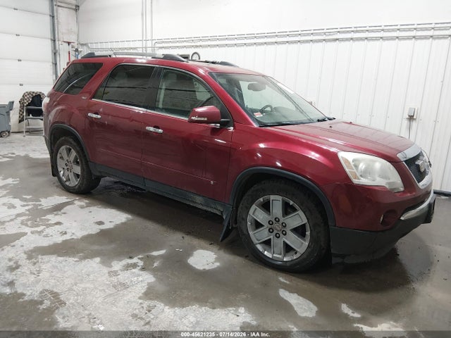 Продажа на аукционе авто 2010 Gmc Acadia Slt-2, vin: 1GKLVNED0AJ104706, номер лота: 45621235