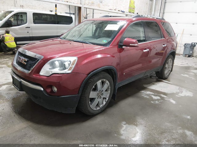 Продаж на аукціоні авто 2010 Gmc Acadia Slt-2, vin: 1GKLVNED0AJ104706, номер лоту: 45621235