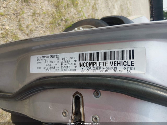 2012 Ram 5500 Chassis St/slt/laramie მანქანა იყიდება აუქციონზე, vin: 3C7WDNFL4CG108427, აუქციონის ნომერი: 45621247