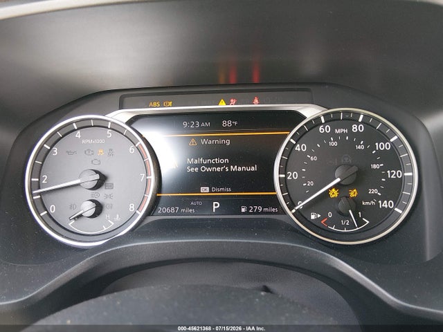 JN8BT3BB0PW498194 Nissan Rogue Sv Intelligent Awd