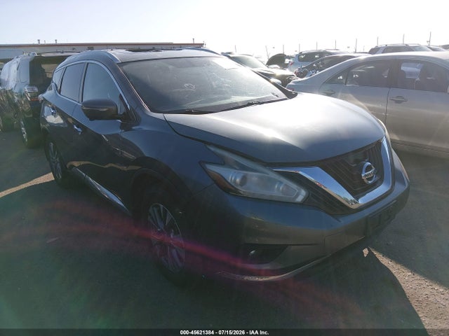 2015 Nissan Murano Platinum/s/sl/sv მანქანა იყიდება აუქციონზე, vin: 5N1AZ2MH9FN260460, აუქციონის ნომერი: 45621384