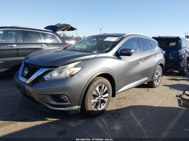 2015 Nissan Murano Platinum/s/sl/sv მანქანა იყიდება აუქციონზე, vin: 5N1AZ2MH9FN260460, აუქციონის ნომერი: 45621384