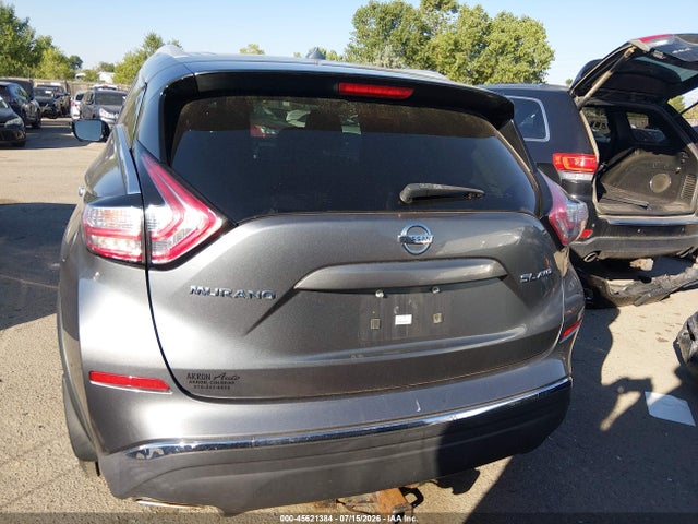 2015 Nissan Murano Platinum/s/sl/sv მანქანა იყიდება აუქციონზე, vin: 5N1AZ2MH9FN260460, აუქციონის ნომერი: 45621384