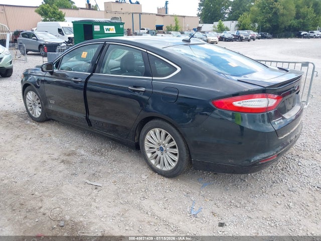 2014 Ford Fusion Energi Titanium მანქანა იყიდება აუქციონზე, vin: 3FA6P0SU4ER154472, აუქციონის ნომერი: 45621439