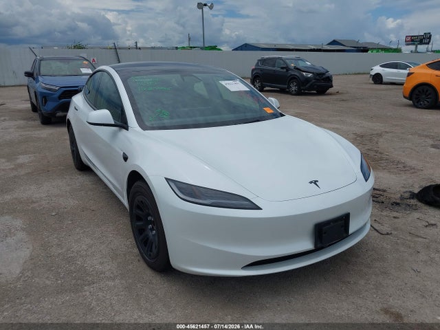 2025 Tesla Model 3 Long Range Rear-wheel Drive/standard Rear-wheel Drive მანქანა იყიდება აუქციონზე, vin: 5YJ3E1EA6SF116975, აუქციონის ნომერი: 45621457