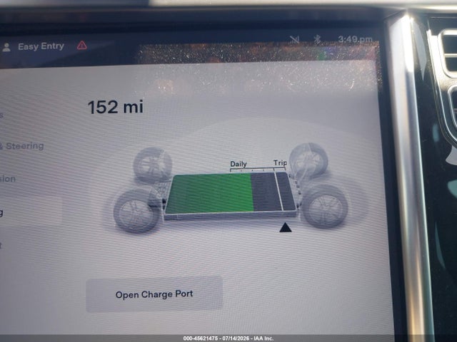 Продажа на аукционе авто 2015 Tesla Model S 85d/p85d, vin: 5YJSA1E4XFF102181, номер лота: 45621475