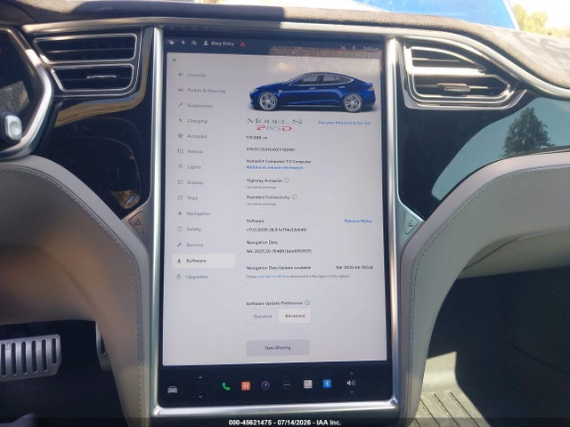 Tesla Model S 85d/p85d 2015 5YJSA1E4XFF102181 Image 18