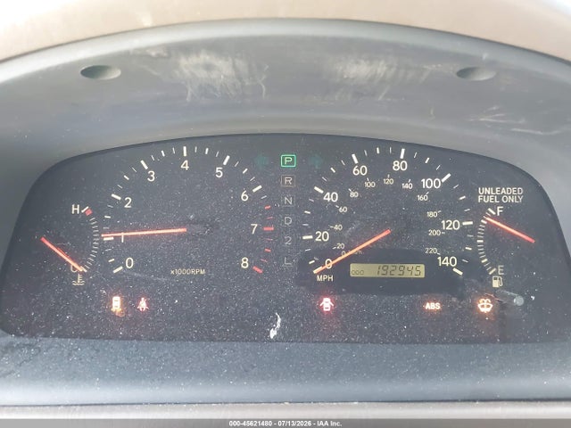 1998 Lexus Es 300 მანქანა იყიდება აუქციონზე, vin: JT8BF28G7W0094339, აუქციონის ნომერი: 45621480