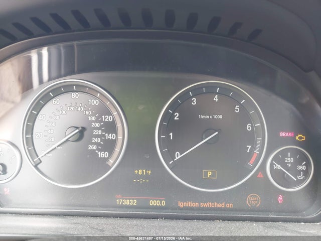 2011 Bmw 535i Xdrive მანქანა იყიდება აუქციონზე, vin: WBAFU7C57BC873483, აუქციონის ნომერი: 45621487