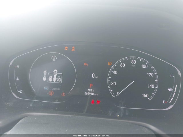 45621537 :رقم المزاد ، 1HGCV2F96MA004801 vin ، 2021 Honda Accord Touring مزاد بيع