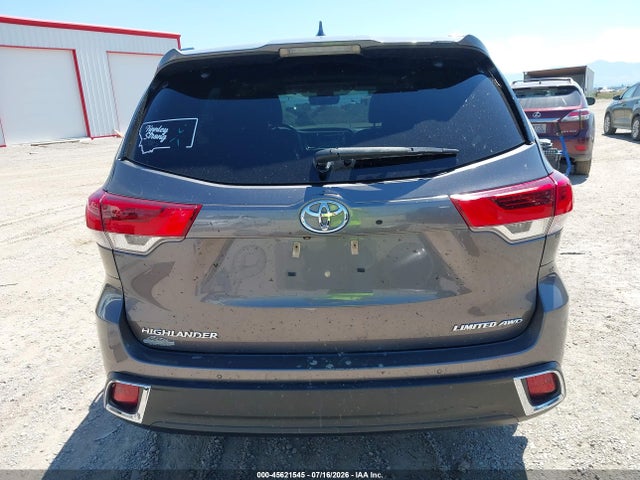 Aukcja sprzedaży 2018 Toyota Highlander Limited, vin: 5TDDZRFH4JS910628, numer aukcji: 45621545