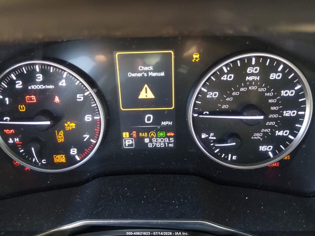 45621623 :رقم المزاد ، 4S4BTANCXL3147157 vin ، 2020 Subaru Outback Limited مزاد بيع