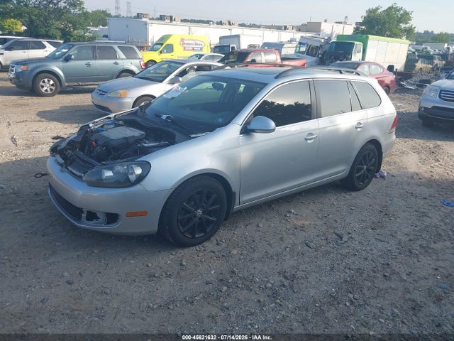 2012 Volkswagen Jetta Sportwagen 2.0l Tdi მანქანა იყიდება აუქციონზე, vin: 3VWPL7AJ7CM674439, აუქციონის ნომერი: 45621632