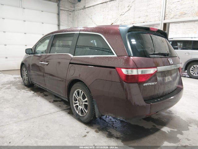 45621670 :رقم المزاد ، 5FNRL5H42CB062542 vin ، 2012 Honda Odyssey Ex مزاد بيع