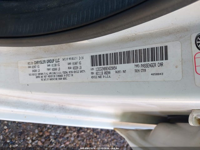 Dodge AVENGER SE 2014 1C3CDZAB9EN229054 Image 9