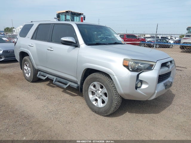 2018 Toyota 4runner Sr5 მანქანა იყიდება აუქციონზე, vin: JTEZU5JRXJ5171702, აუქციონის ნომერი: 45621738