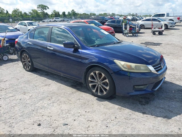 2014 Honda Accord Sport მანქანა იყიდება აუქციონზე, vin: 1HGCR2F54EA124423, აუქციონის ნომერი: 45621745