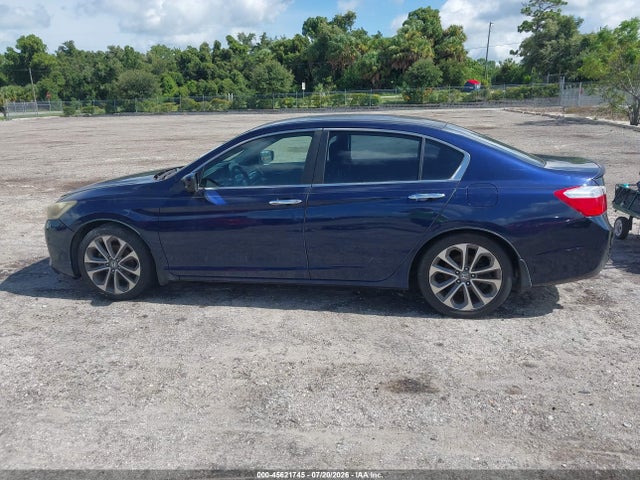 2014 Honda Accord Sport მანქანა იყიდება აუქციონზე, vin: 1HGCR2F54EA124423, აუქციონის ნომერი: 45621745
