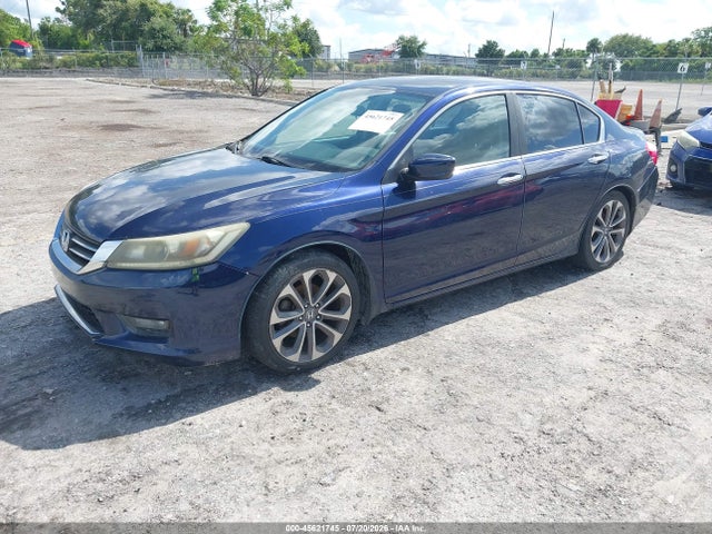 2014 Honda Accord Sport მანქანა იყიდება აუქციონზე, vin: 1HGCR2F54EA124423, აუქციონის ნომერი: 45621745
