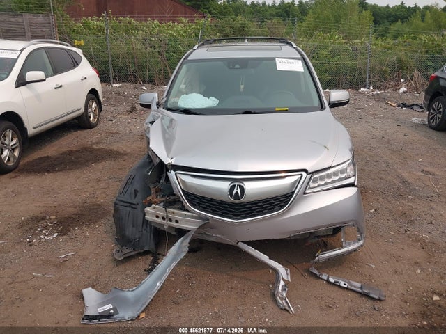 2016 Acura Mdx Technology   Acurawatch Plus Packages/technology Package მანქანა იყიდება აუქციონზე, vin: 5FRYD4H48GB056915, აუქციონის ნომერი: 45621877