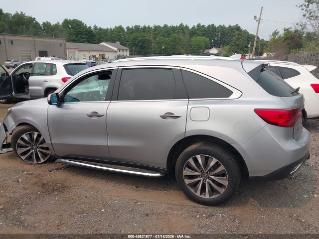 2016 Acura Mdx Technology   Acurawatch Plus Packages/technology Package მანქანა იყიდება აუქციონზე, vin: 5FRYD4H48GB056915, აუქციონის ნომერი: 45621877