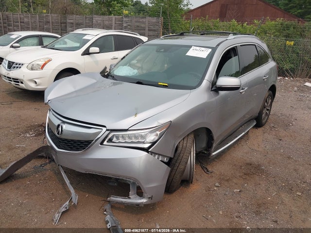 2016 Acura Mdx Technology   Acurawatch Plus Packages/technology Package მანქანა იყიდება აუქციონზე, vin: 5FRYD4H48GB056915, აუქციონის ნომერი: 45621877