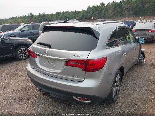 2016 Acura Mdx Technology   Acurawatch Plus Packages/technology Package მანქანა იყიდება აუქციონზე, vin: 5FRYD4H48GB056915, აუქციონის ნომერი: 45621877