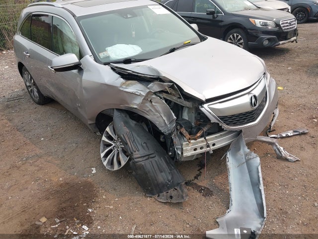 2016 Acura Mdx Technology   Acurawatch Plus Packages/technology Package მანქანა იყიდება აუქციონზე, vin: 5FRYD4H48GB056915, აუქციონის ნომერი: 45621877