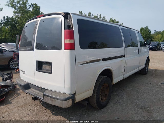 2010 Chevrolet Express 3500 Lt მანქანა იყიდება აუქციონზე, vin: 1GA2G1DG6A1112971, აუქციონის ნომერი: 45621946