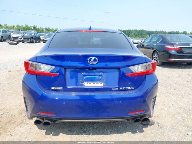 45622086 :رقم المزاد ، JTHSM5BCXG5001900 vin ، 2016 Lexus Rc 300 مزاد بيع